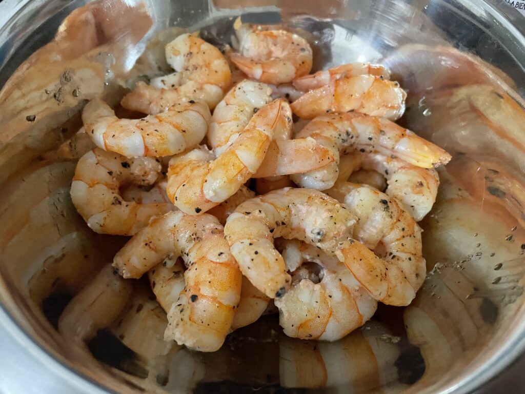 Cooked Shrimp for Pad Thai